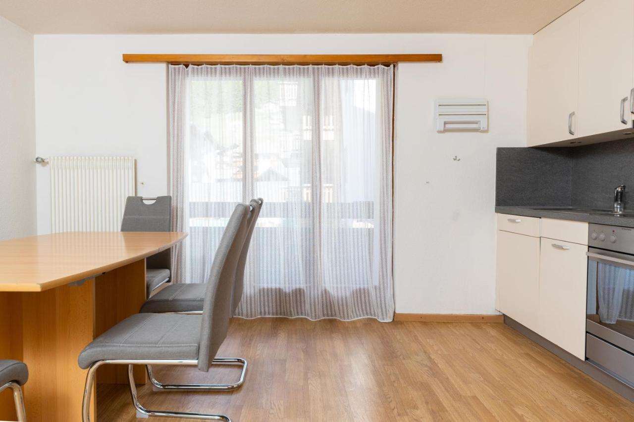 Apartamento Haus Slalom Saas-Fee Exterior foto