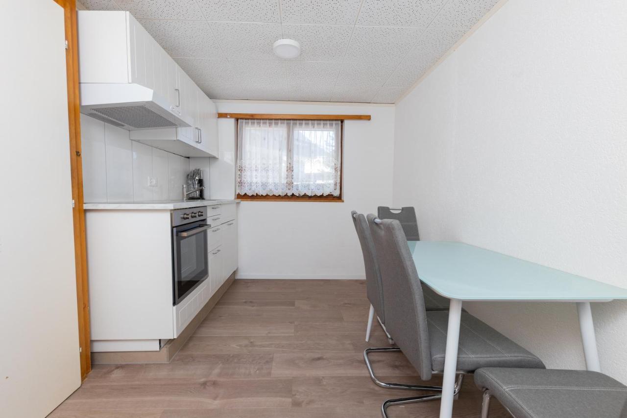 Apartamento Haus Slalom Saas-Fee Exterior foto