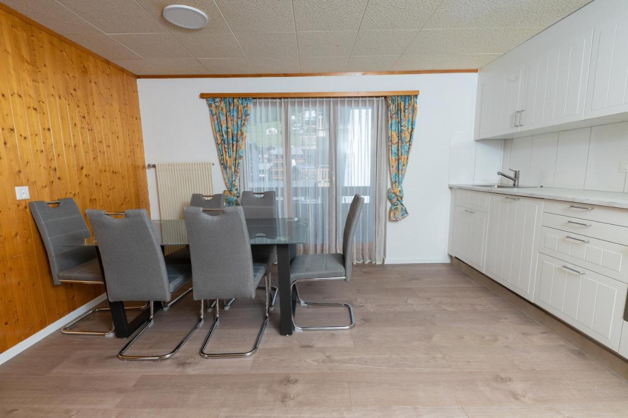 Apartamento Haus Slalom Saas-Fee Exterior foto