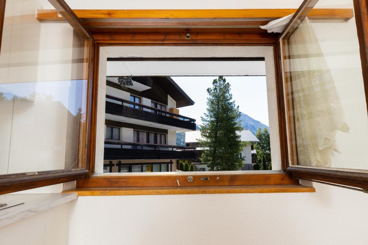 Apartamento Haus Slalom Saas-Fee Exterior foto