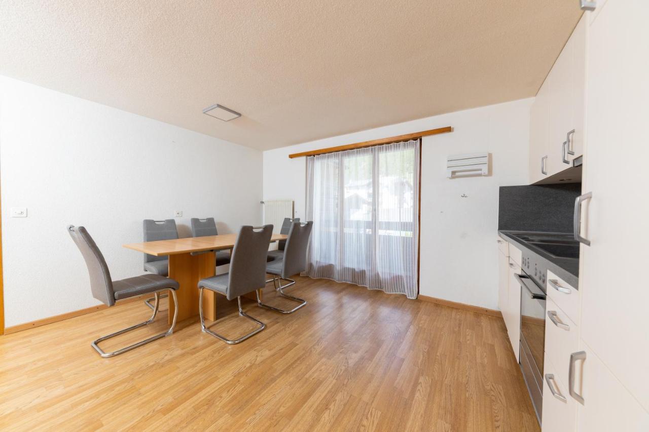 Apartamento Haus Slalom Saas-Fee Exterior foto