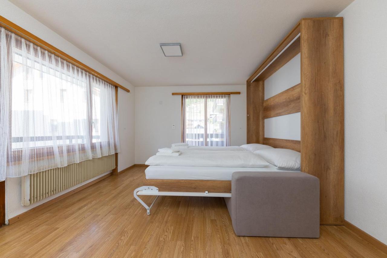 Apartamento Haus Slalom Saas-Fee Exterior foto