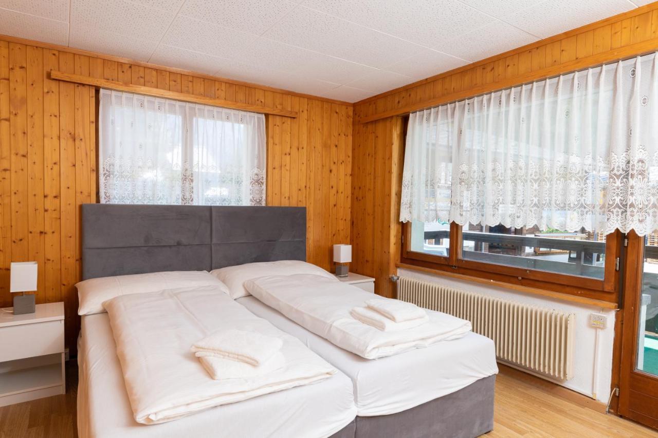 Apartamento Haus Slalom Saas-Fee Exterior foto