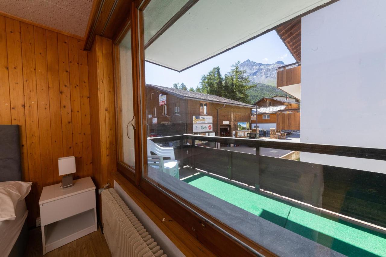 Apartamento Haus Slalom Saas-Fee Exterior foto