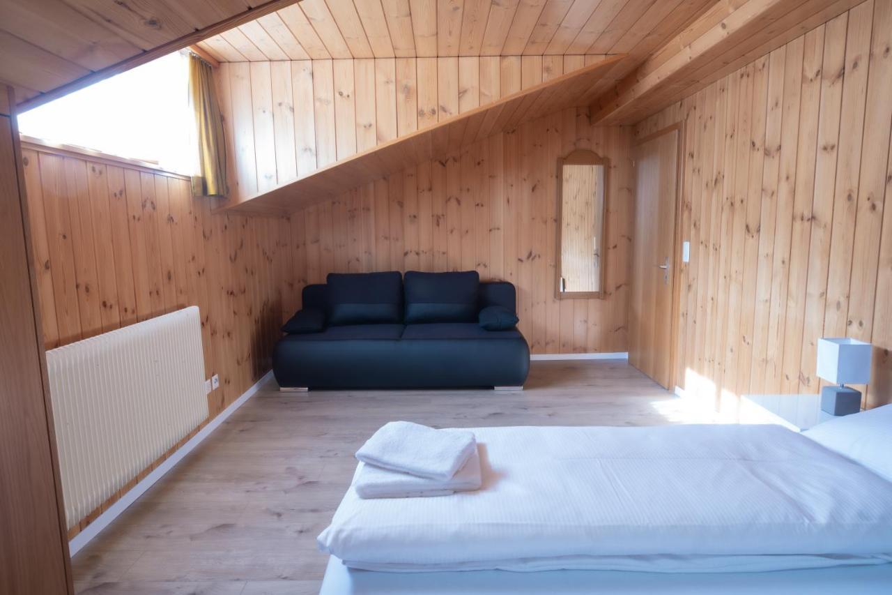 Apartamento Haus Slalom Saas-Fee Exterior foto