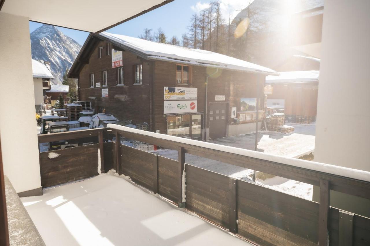 Apartamento Haus Slalom Saas-Fee Exterior foto